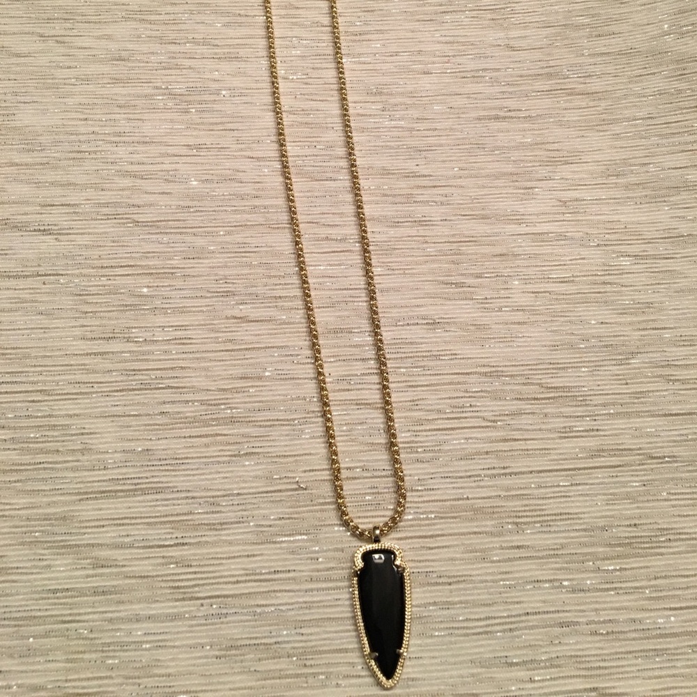 NWT Kendra Scott Shaylee Necklace in Black